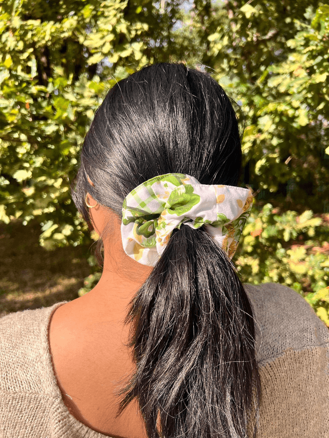 Chouchou vert olive 