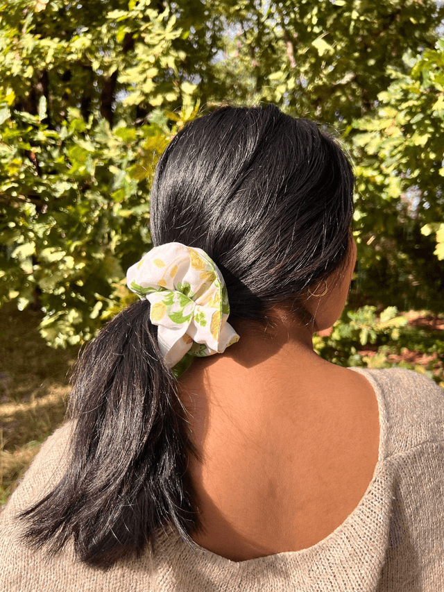 Chouchou vert olive 