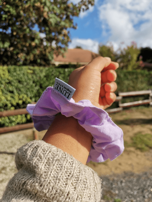 Chouchou Violette 