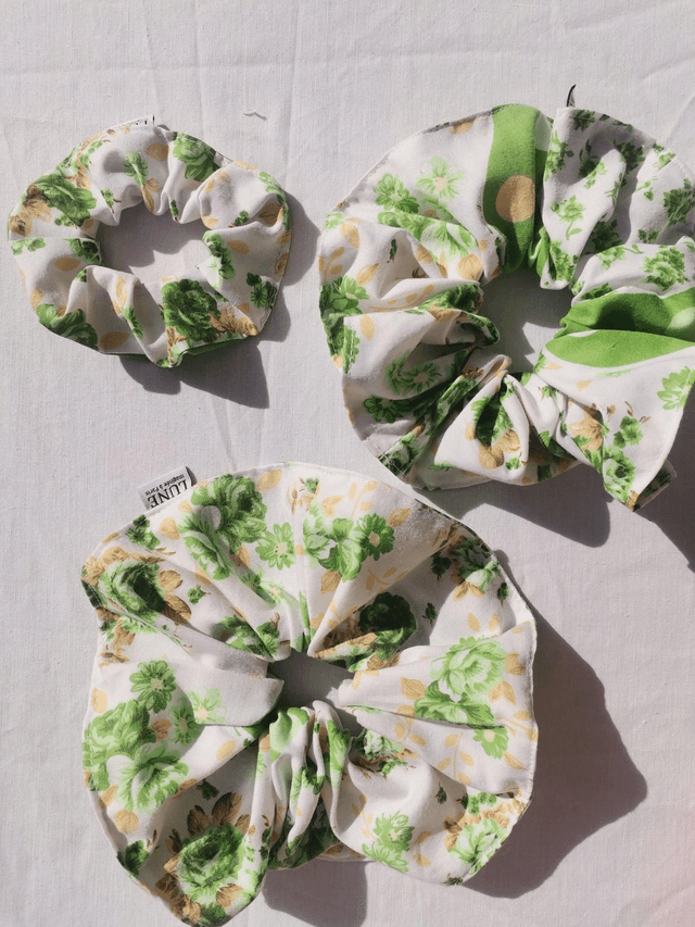 Chouchou vert olive 