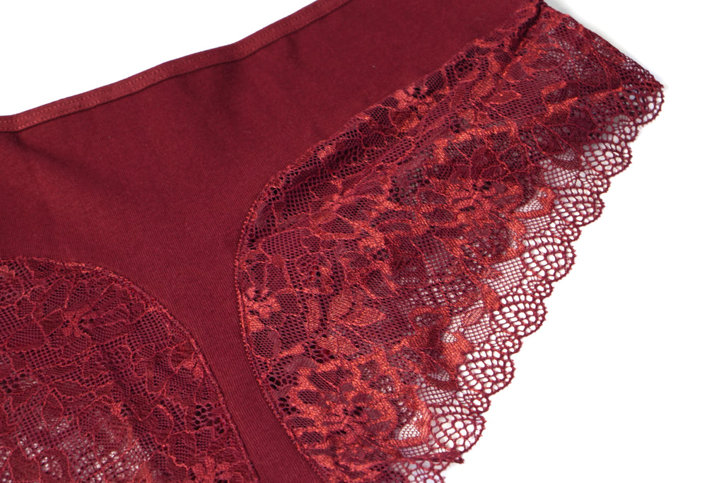 Culotte Shorty Salome en Cotton et dentelles