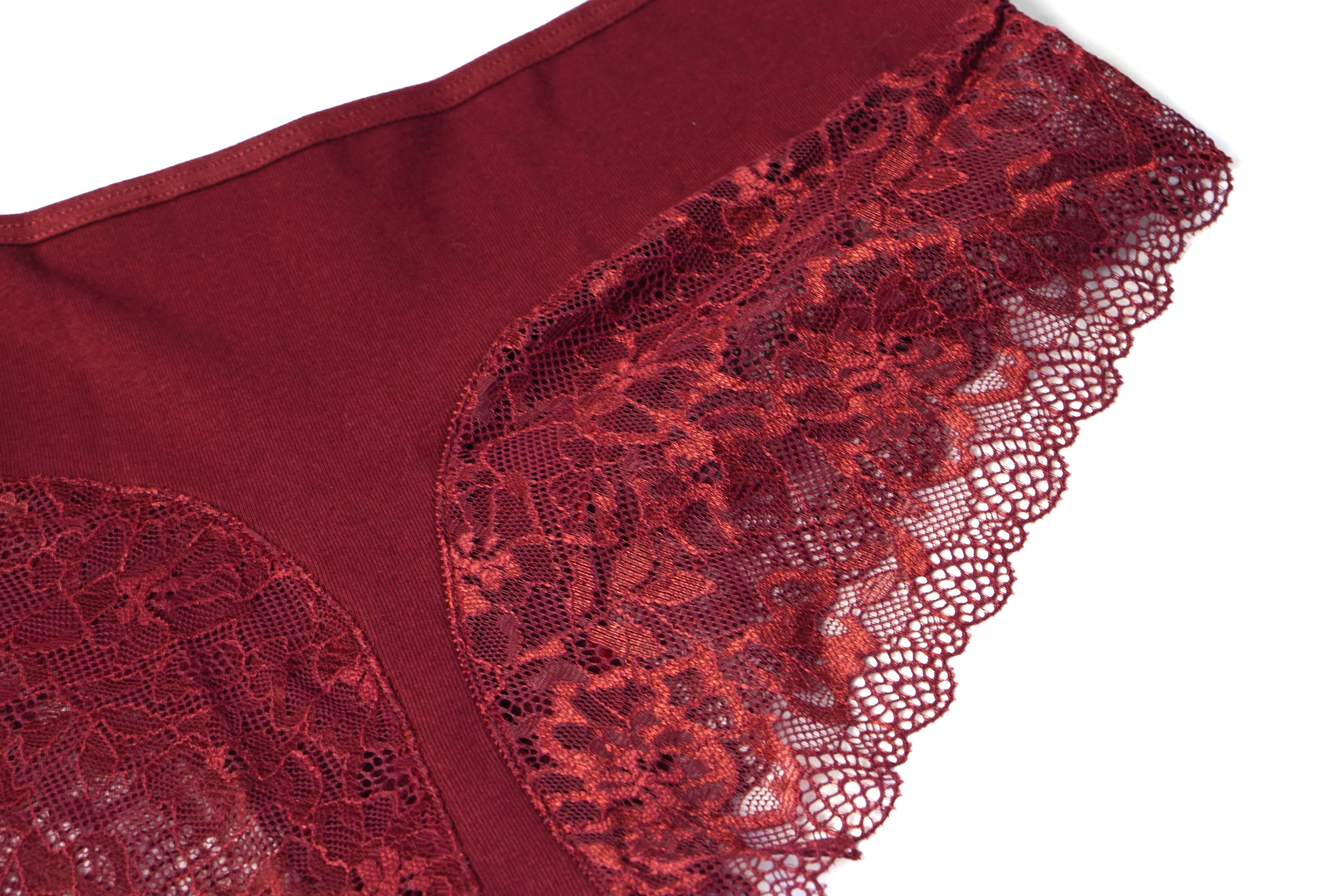 Culotte Shorty Salome en Cotton et dentelles