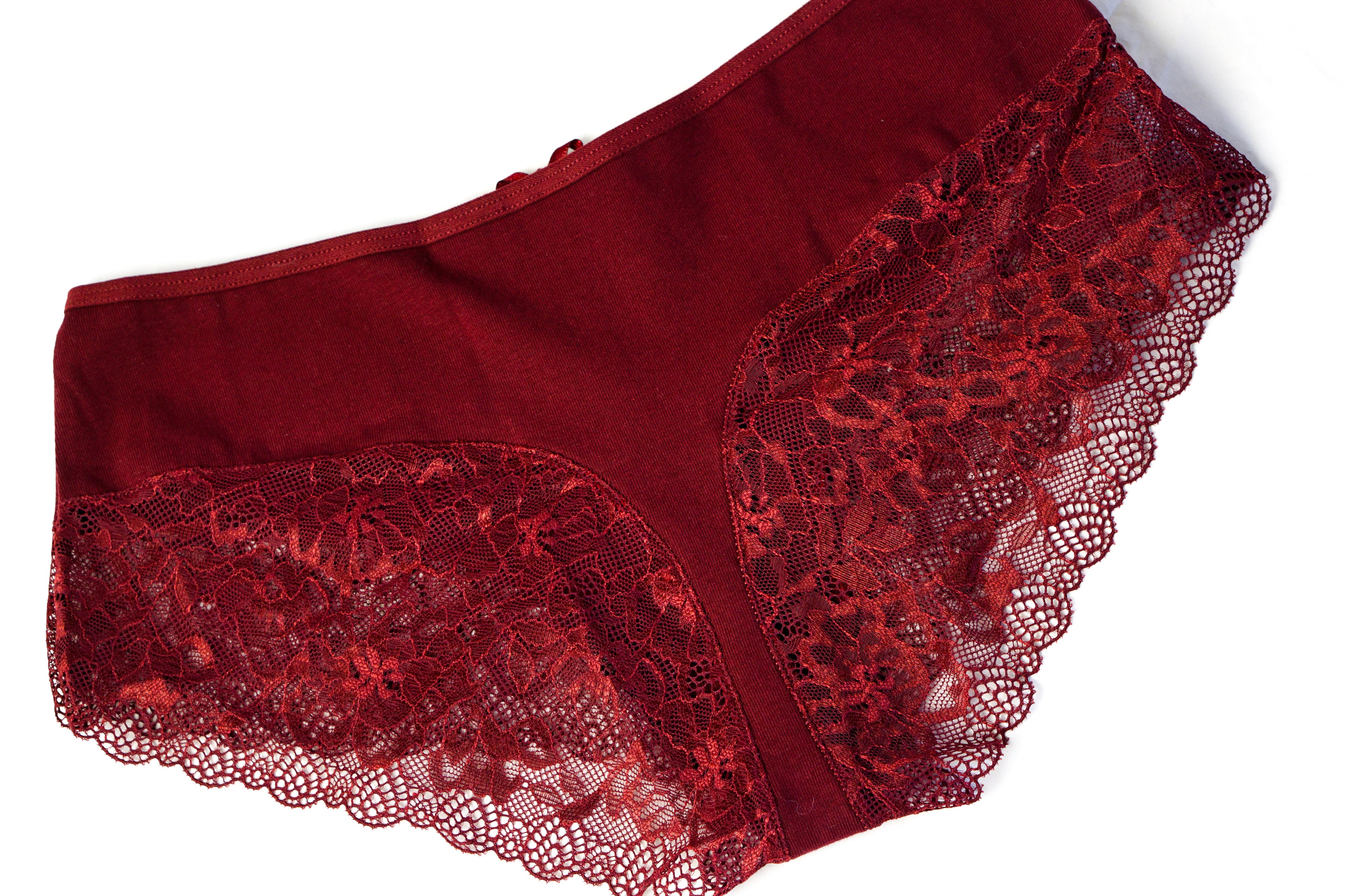 Culotte Shorty Salome en Cotton et dentelles