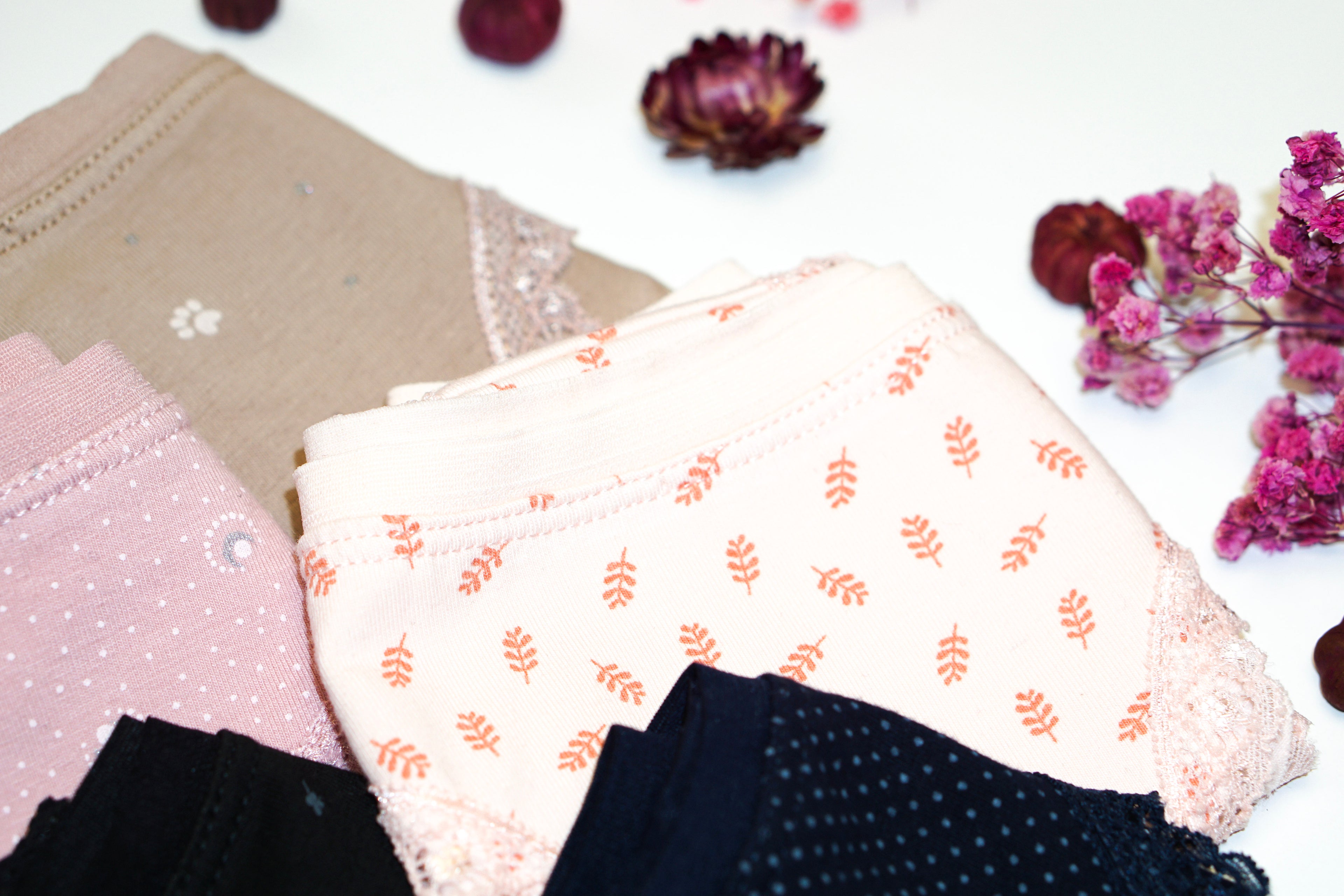 Panty Tanga Darlen en Cotton imprimée