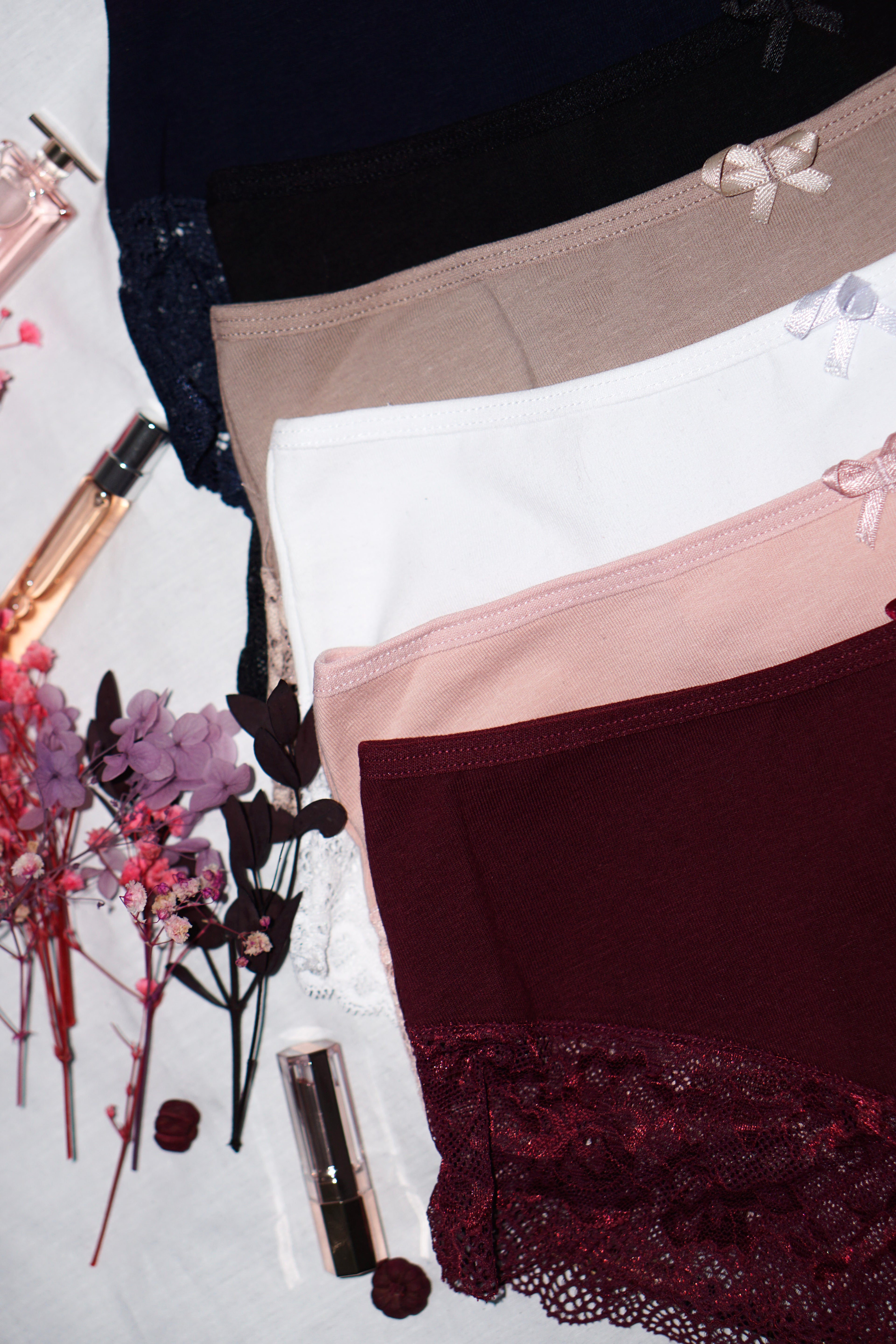 Culotte Shorty Salome en Cotton et dentelles
