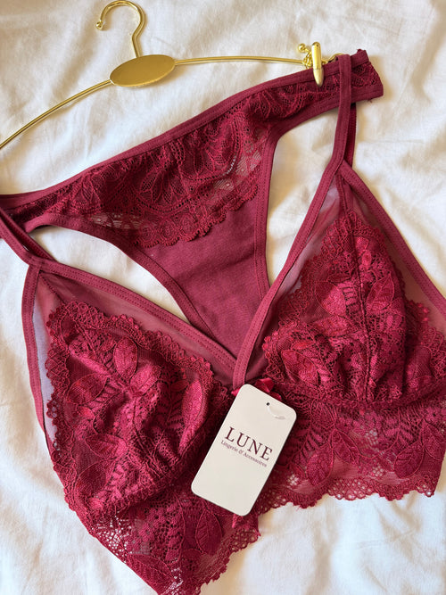 Bralet Kattya en dentelles et sans armatures