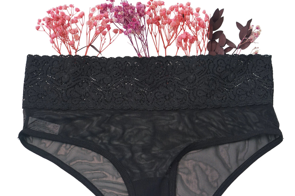 Culotte Caleçon Fanny en dentelles