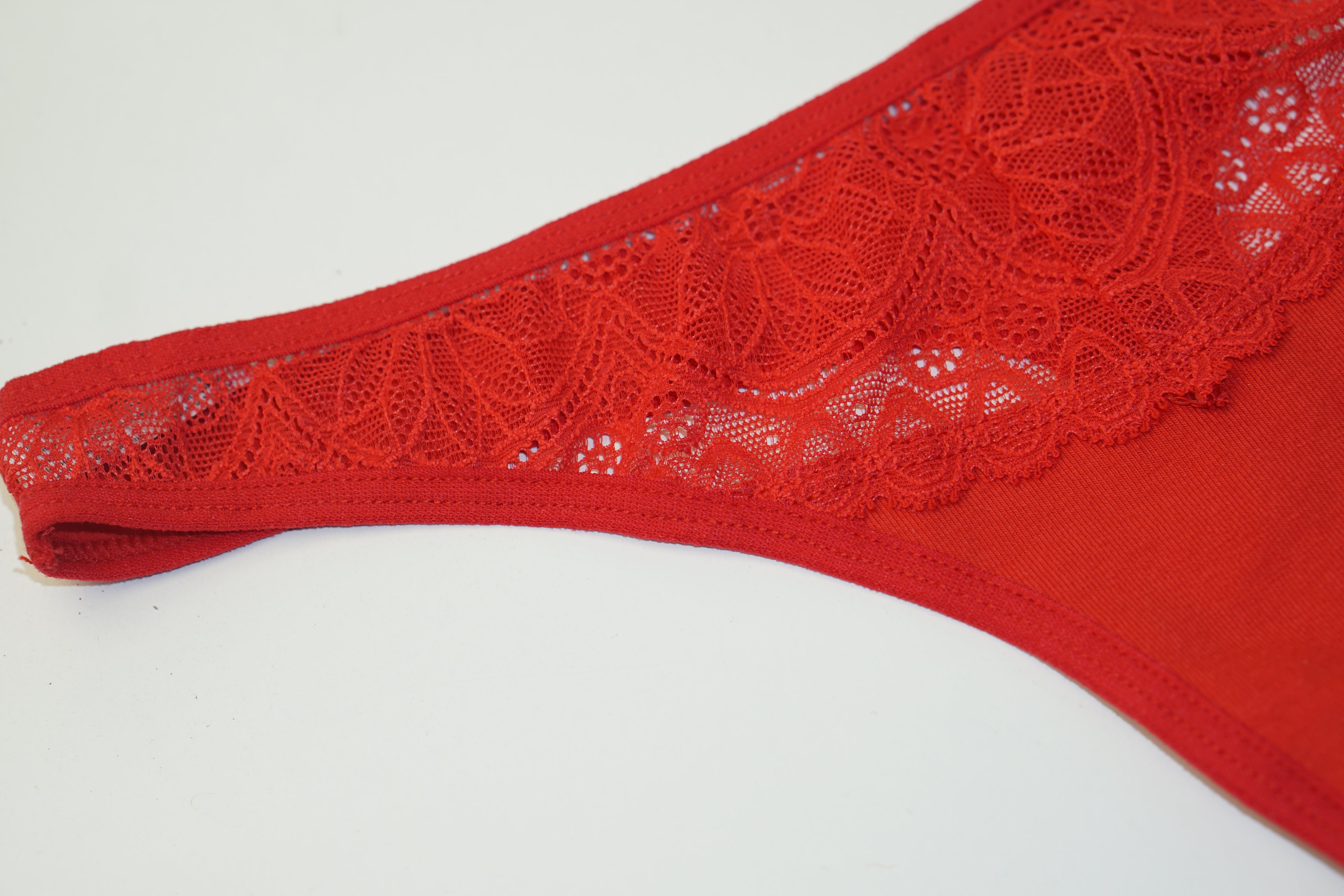 Panty String Alcira en Cotton et dentelles