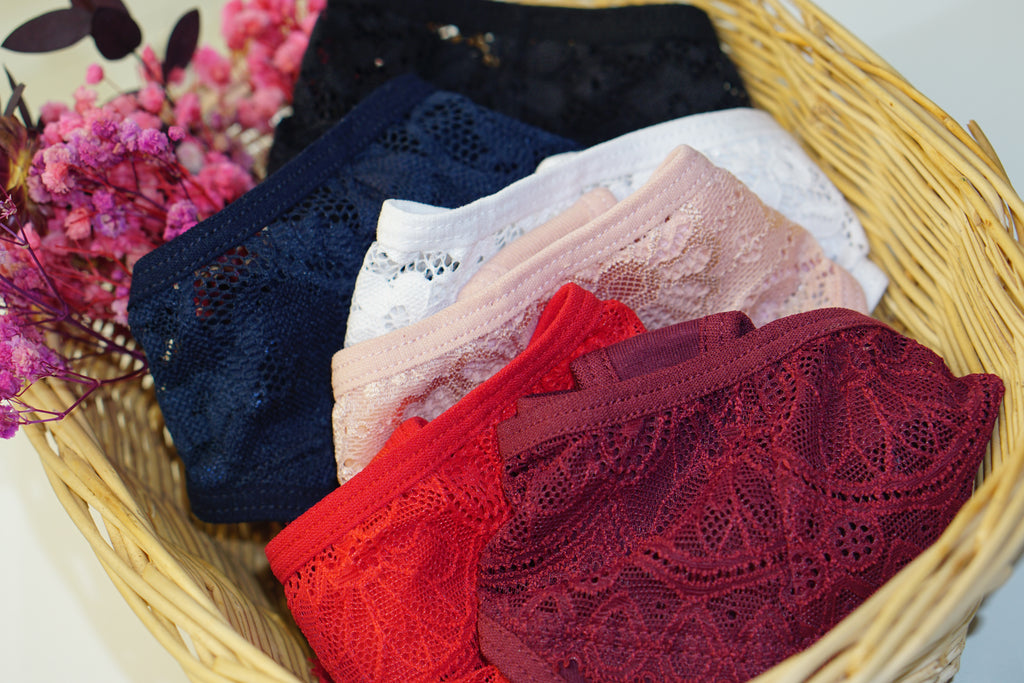 Panty String Alcira en Cotton et dentelles