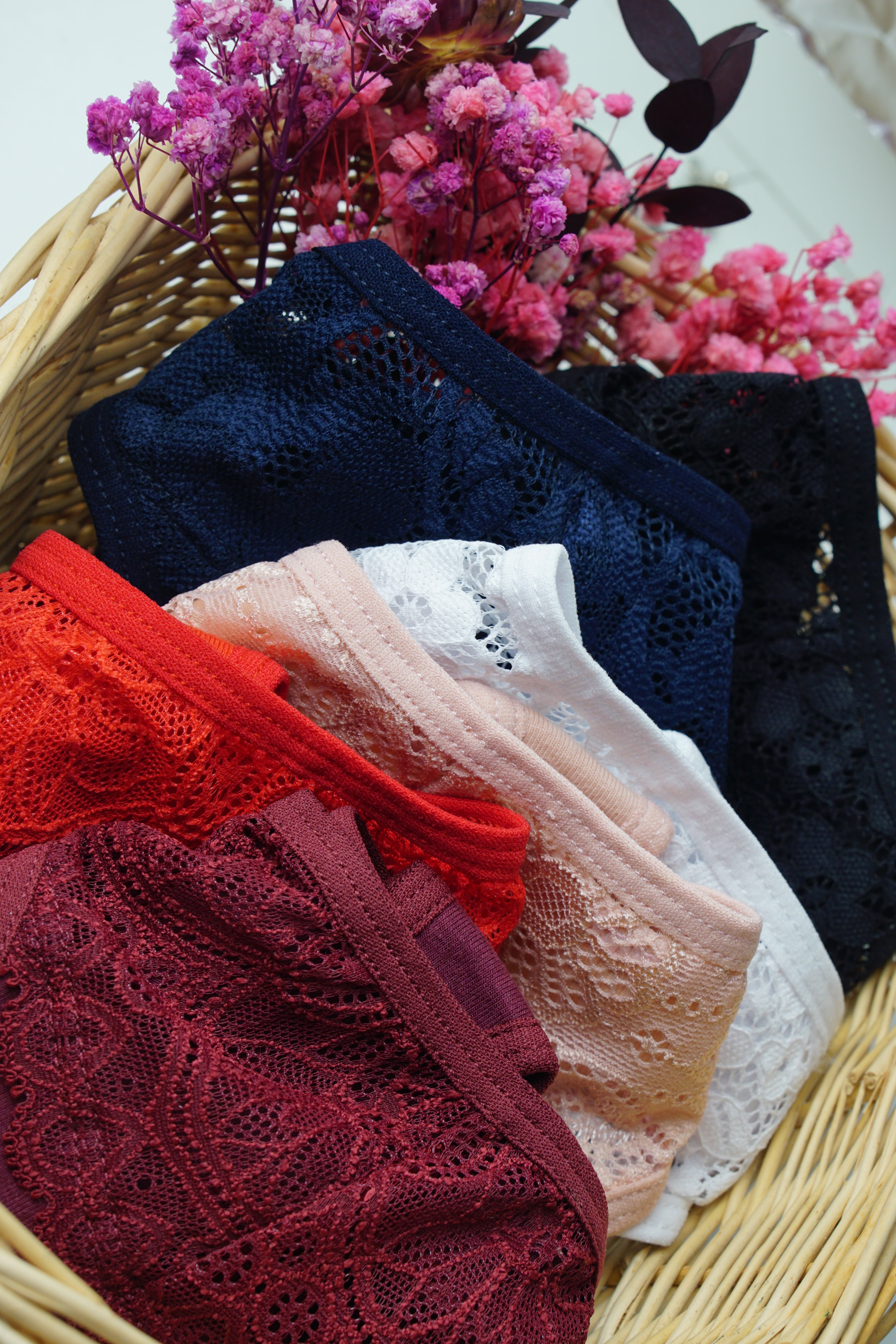 Panty String Alcira en Cotton et dentelles