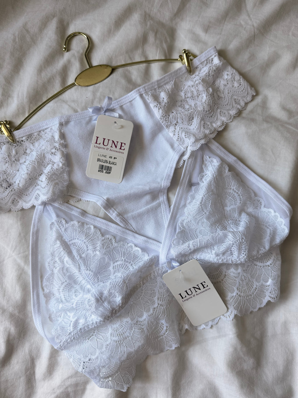 Bralet Kattya en dentelles et sans armatures